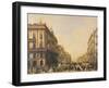 Carnival Float in Corso Venezia in Milan, 1860, Italy-null-Framed Giclee Print