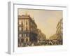 Carnival Float in Corso Venezia in Milan, 1860, Italy-null-Framed Giclee Print