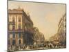 Carnival Float in Corso Venezia in Milan, 1860, Italy-null-Mounted Giclee Print