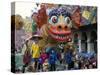 Carnival Float in Street, Mardi Gras, Nice, Alpes Maritimes, Cote d'Azur, Provence, France-Ruth Tomlinson-Stretched Canvas