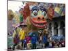 Carnival Float in Street, Mardi Gras, Nice, Alpes Maritimes, Cote d'Azur, Provence, France-Ruth Tomlinson-Mounted Photographic Print