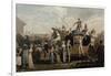 Carnival in 1810, Print by Philibert Louis Debucourt (1755-1832)-null-Framed Giclee Print