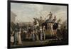 Carnival in 1810, Print by Philibert Louis Debucourt (1755-1832)-null-Framed Giclee Print