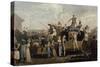 Carnival in 1810, Print by Philibert Louis Debucourt (1755-1832)-null-Stretched Canvas