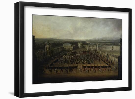 Carnival in Dresden-Johann Alexander Thiele-Framed Giclee Print