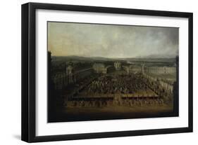 Carnival in Dresden-Johann Alexander Thiele-Framed Giclee Print