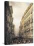 Carnival in Milan-Carlo Bossoli-Stretched Canvas