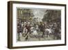 Carnival in Port of Spain, Trinidad-William Heysham Overend-Framed Giclee Print