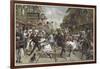 Carnival in Port of Spain, Trinidad-William Heysham Overend-Framed Giclee Print