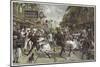 Carnival in Port of Spain, Trinidad-William Heysham Overend-Mounted Premium Giclee Print