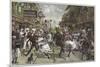 Carnival in Port of Spain, Trinidad-William Heysham Overend-Mounted Giclee Print