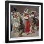 Carnival in Rome, 1828-Christoffer Wilhelm Eckersberg-Framed Giclee Print