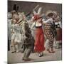 Carnival in Rome, 1828-Christoffer Wilhelm Eckersberg-Mounted Giclee Print