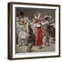 Carnival in Rome, 1828-Christoffer Wilhelm Eckersberg-Framed Giclee Print