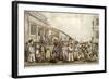 Carnival in Rome, 1830-Achille Pinelli-Framed Giclee Print