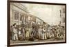 Carnival in Rome, 1830-Achille Pinelli-Framed Giclee Print