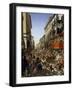 Carnival in Rome, 1839, Painting by Alexander Myasoedov, Italy, 19th Century-null-Framed Giclee Print