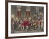 Carnival in Rome, Festival of the Moccoletti (Tapers), Italy, 19th Century-null-Framed Giclee Print