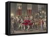 Carnival in Rome, Festival of the Moccoletti (Tapers), Italy, 19th Century-null-Framed Stretched Canvas