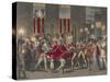 Carnival in Rome, Festival of the Moccoletti (Tapers), Italy, 19th Century-null-Stretched Canvas