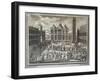 Carnival in St Mark's Square in Venice, Italy, 1757-null-Framed Giclee Print