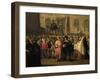 Carnival in St. Mark's Square, Venice-null-Framed Giclee Print