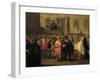 Carnival in St. Mark's Square, Venice-null-Framed Giclee Print