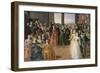 Carnival in Venice-Hilary Jones-Framed Giclee Print