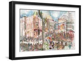 Carnival, Ladbroke Grove-Mary Kuper-Framed Giclee Print