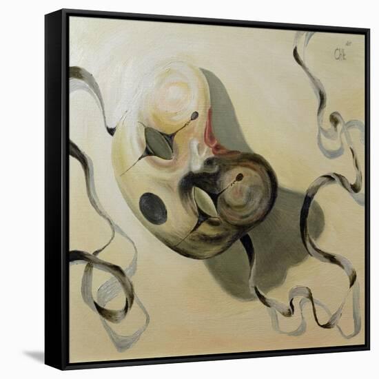 Carnival Mask I-Carolyn Hubbard-Ford-Framed Stretched Canvas