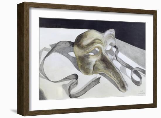 Carnival Mask II-Carolyn Hubbard-Ford-Framed Giclee Print