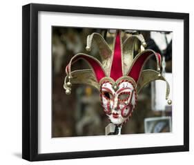 Carnival Mask Venice Italy-null-Framed Art Print