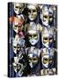 Carnival Masks, Venice, Veneto, Italy-Guy Thouvenin-Stretched Canvas