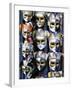 Carnival Masks, Venice, Veneto, Italy-Guy Thouvenin-Framed Photographic Print