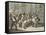 Carnival of Basel, 1843-Hieronymus Hess-Framed Stretched Canvas