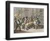 Carnival of Basel, 1843-Hieronymus Hess-Framed Giclee Print