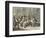 Carnival of Basel, 1843-Hieronymus Hess-Framed Giclee Print