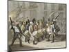 Carnival of Basel, 1843-Hieronymus Hess-Mounted Giclee Print