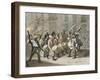 Carnival of Basel, 1843-Hieronymus Hess-Framed Giclee Print