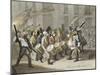 Carnival of Basel, 1843-Hieronymus Hess-Mounted Giclee Print