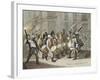 Carnival of Basel, 1843-Hieronymus Hess-Framed Giclee Print