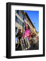 Carnival of Basel (Basler Fasnacht), Basel, Canton of Basel City, Switzerland, Europe-Hans-Peter Merten-Framed Photographic Print