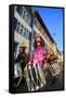 Carnival of Basel (Basler Fasnacht), Basel, Canton of Basel City, Switzerland, Europe-Hans-Peter Merten-Framed Stretched Canvas