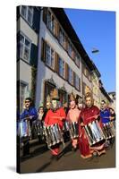 Carnival of Basel (Basler Fasnacht), Basel, Canton of Basel City, Switzerland, Europe-Hans-Peter Merten-Stretched Canvas