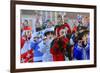 Carnival of Basel (Basler Fasnacht), Basel, Canton of Basel City, Switzerland, Europe-Hans-Peter Merten-Framed Photographic Print