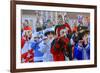 Carnival of Basel (Basler Fasnacht), Basel, Canton of Basel City, Switzerland, Europe-Hans-Peter Merten-Framed Photographic Print