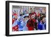 Carnival of Basel (Basler Fasnacht), Basel, Canton of Basel City, Switzerland, Europe-Hans-Peter Merten-Framed Photographic Print