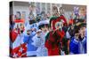 Carnival of Basel (Basler Fasnacht), Basel, Canton of Basel City, Switzerland, Europe-Hans-Peter Merten-Stretched Canvas