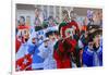 Carnival of Basel (Basler Fasnacht), Basel, Canton of Basel City, Switzerland, Europe-Hans-Peter Merten-Framed Photographic Print