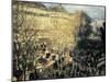 Carnival on the Boulevard Des Capucines-Claude Monet-Mounted Art Print